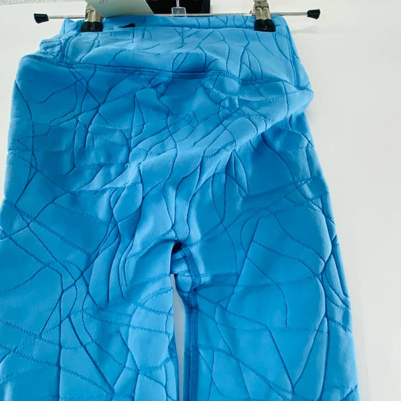 Sweaty Betty Motion Jacquard 7/8 Workout Legging Regatta Blue NWT Size XS - Picture 12 of 12